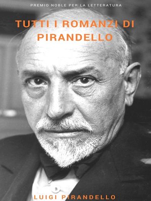 cover image of Tutti i romanzi di Pirandello